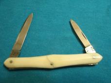 VINTAGE FORD MEDLEY SHEFFIELD ENGLAND SWELL CENTER BONE FOLDING POCKET PEN KNIFE KNIVES OLD