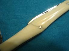 VINTAGE FORD MEDLEY SHEFFIELD ENGLAND SWELL CENTER BONE FOLDING POCKET PEN KNIFE KNIVES OLD