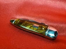 Great Eastern Cutlery 19 Snakeskin Acrylic NEW, MINT in original tube, 190120, Nice Knife!