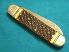 VINTAGE BOKER USA TREE 18258 1773 PRAIRIE SCHOONER EQUAL END CIGAR FOLDING POCKET KNIFE KNIVES OLD