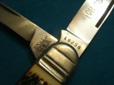 VINTAGE BOKER USA TREE 18258 1773 PRAIRIE SCHOONER EQUAL END CIGAR FOLDING POCKET KNIFE KNIVES OLD