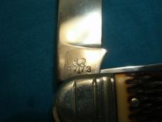 VINTAGE BOKER USA TREE 18258 1773 PRAIRIE SCHOONER EQUAL END CIGAR FOLDING POCKET KNIFE KNIVES OLD