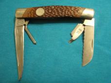 VINTAGE REMINGTON R2 UMC USA 4 BLADE STOCKMAN FOLDING SERPENTINE JACK PEN POCKET KNIFE KNIVES OLD
