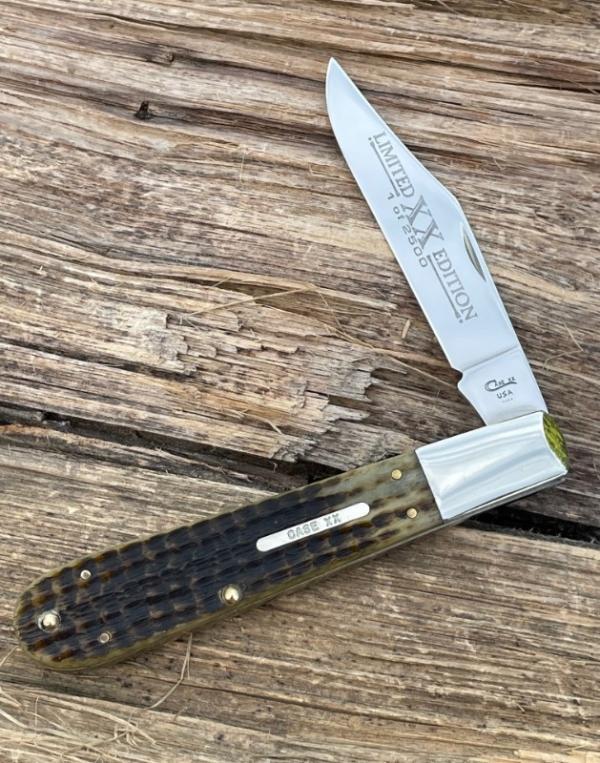 CASE XX *** 1996 LIMITED EDITION DARK MOLASSES BONE GRAND DADDY BARLOW CASE XX *** 1996 LIMITED EDITION DARK MOLASSES BONE GRAND DADDY BARLOW