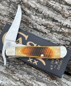 CASE XX *** 2013 ANTIQUE BONE SAWCUT MINT SET RUSSLOCK