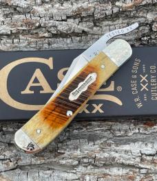 CASE XX *** 2013 ANTIQUE BONE SAWCUT MINT SET RUSSLOCK