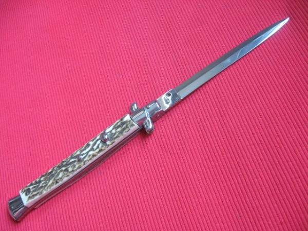 NEW ARMANDO BELTRAME 13" STAG Dagger Blade ITALIAN STILETTO Knife