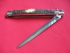 NEW ARMANDO BELTRAME 13" STAG Dagger Blade ITALIAN STILETTO Knife
