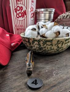 TITUSVILLE CUTLERY - Big Easy Cotton Knife - Genuine India Amber Stag Handles -4