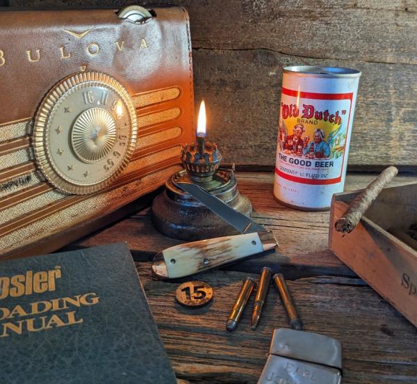 TITUSVILLE CUTLERY -AMERICAN REDSMITH SERIES- Old Man Jack -Mammoth Ivory Handles -15 TITUSVILLE CUTLERY -AMERICAN REDSMITH SERIES- Old Man Jack -Mammoth Ivory Handles -15