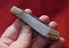 AMERICAN BLADE COLLECTORS 1984 KNIFE BLACK PEARL #LO58 ( CHECK OR MONEY ORDER )