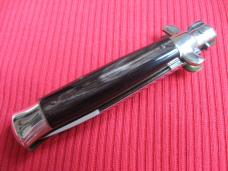 Vintage TRANSITIONAL 1960's WANDY 6 1/4" Italian STILETTO Horn Switchblade Knife.