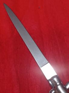 11" Made Italy horn stiletto. 