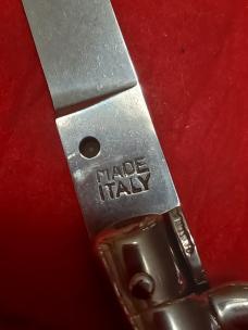 11" Made Italy horn stiletto. 