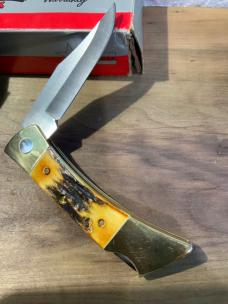 Case XX 1991 Beautiful Gnarly Stag X-Changer & 4 Blades stamped Same Year Date Stamp. Original