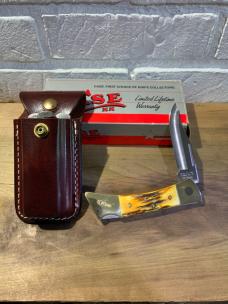 Case XX 1991 Beautiful Gnarly Stag X-Changer & 4 Blades stamped Same Year Date Stamp. Original