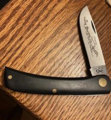MINT ETCHED CASE SOD BUSTER, NO BOX