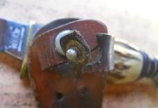 German Wildcat Stag Hunting Knife 82X 