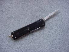 Vintage KABAR, OLEAN, N.Y., Smooth Black Handle Fly Fishing/Utility Pocket Knife