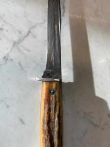 Case 7-3/4” 1940-1965 Stag Handle Hunting Knife / Sheath   