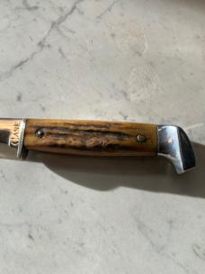 Case 7-3/4” 1940-1965 Stag Handle Hunting Knife / Sheath   