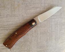 JTaber custom Native..Vintage Westinghouse Rag & micarta bolsters..,3.75" closed..makers coa & card