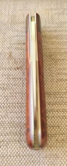 JTaber custom Native..Vintage Westinghouse Rag & micarta bolsters..,3.75" closed..makers coa & card