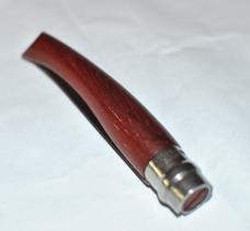 Opinel #08 Effile' 4" Closed Padouk Wood Mirror Polished Stainless Locking Blade Mint NOS