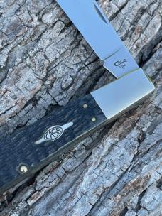 CASE XX *** 1998 LIMITED EDITION BLACK JIG BONE GRAND DADDY BARLOW
