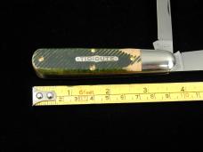 Great Eastern Cutlery GEC Woodland Sawcut Richlite Bullet Barlow Knife 781224 NIT Made In USA