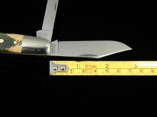 Great Eastern Cutlery GEC Woodland Sawcut Richlite Bullet Barlow Knife 781224 NIT Made In USA