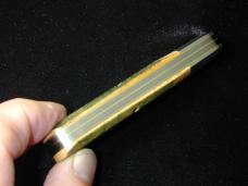 Great Eastern Cutlery GEC Woodland Sawcut Richlite Bullet Barlow Knife 781224 NIT Made In USA