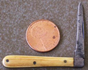 Antique QUILL KNIFE BUTLER BROTHERS Ivory handles Sheffield made ??