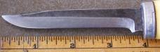 Scandinavian PUUKKO custom hunting knife with Ivory handle & sheath