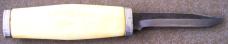 Scandinavian PUUKKO custom hunting knife with Ivory handle & sheath