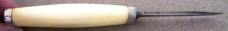 Scandinavian PUUKKO custom hunting knife with Ivory handle & sheath