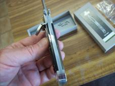 Hubertus Knife Shellpuller Patronenzieher Solingen Germany Brazilian Horn Large Size 11 UNUSED NIB.