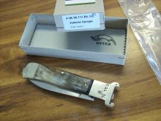 Hubertus Knife Shellpuller Patronenzieher Solingen Germany Brazilian Horn Large Size 11 UNUSED NIB.