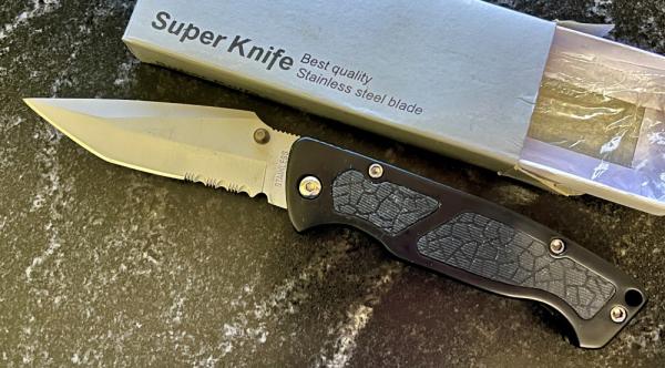 Super Knife Dual Action Switchblade, Original Box, Unused #1 Super Knife Dual Action Switchblade, Original Box, Unused #1