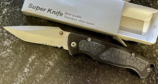 Super Knife Dual Action Switchblade, Original Box, Unused #2 Super Knife Dual Action Switchblade, Original Box, Unused #2