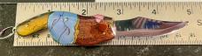 Nice Miniature Russian Prison Knife (RPK) Switchblade, Female Genie, Unused 