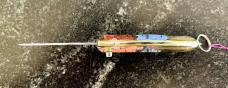 Nice Miniature Russian Prison Knife (RPK) Switchblade, Female Genie, Unused 