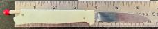 Vintage Pinup Swimsuit Girl Pull Tab Mechanical Opening Knife, Germany, Used 