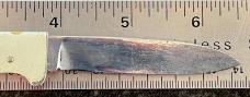 Vintage Pinup Swimsuit Girl Pull Tab Mechanical Opening Knife, Germany, Used 