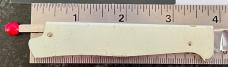 Vintage Pinup Swimsuit Girl Pull Tab Mechanical Opening Knife, Germany, Used 