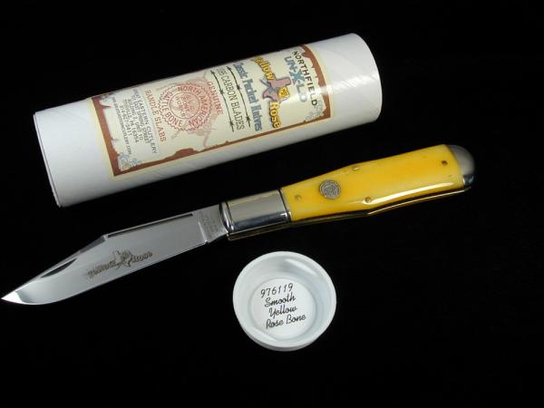 Great Eastern Cutlery Northfield Smooth Yellow Rose Bone Allegheny Large Coke Bottle Knife 976119 NM Great Eastern Cutlery Northfield Smooth Yellow Rose Bone Allegheny Large Coke Bottle Knife 976119 NM