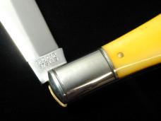 Great Eastern Cutlery Northfield Smooth Yellow Rose Bone Allegheny Large Coke Bottle Knife 976119 NM