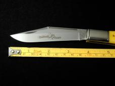 Great Eastern Cutlery Northfield Smooth Yellow Rose Bone Allegheny Large Coke Bottle Knife 976119 NM