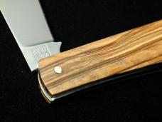 Titusville Cutlery 2024 Holy Land Olivewood Big Easy Shadow Cotton Knife Rare 1 of 30 COA USA Made