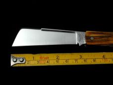 Titusville Cutlery 2024 Holy Land Olivewood Big Easy Shadow Cotton Knife Rare 1 of 30 COA USA Made